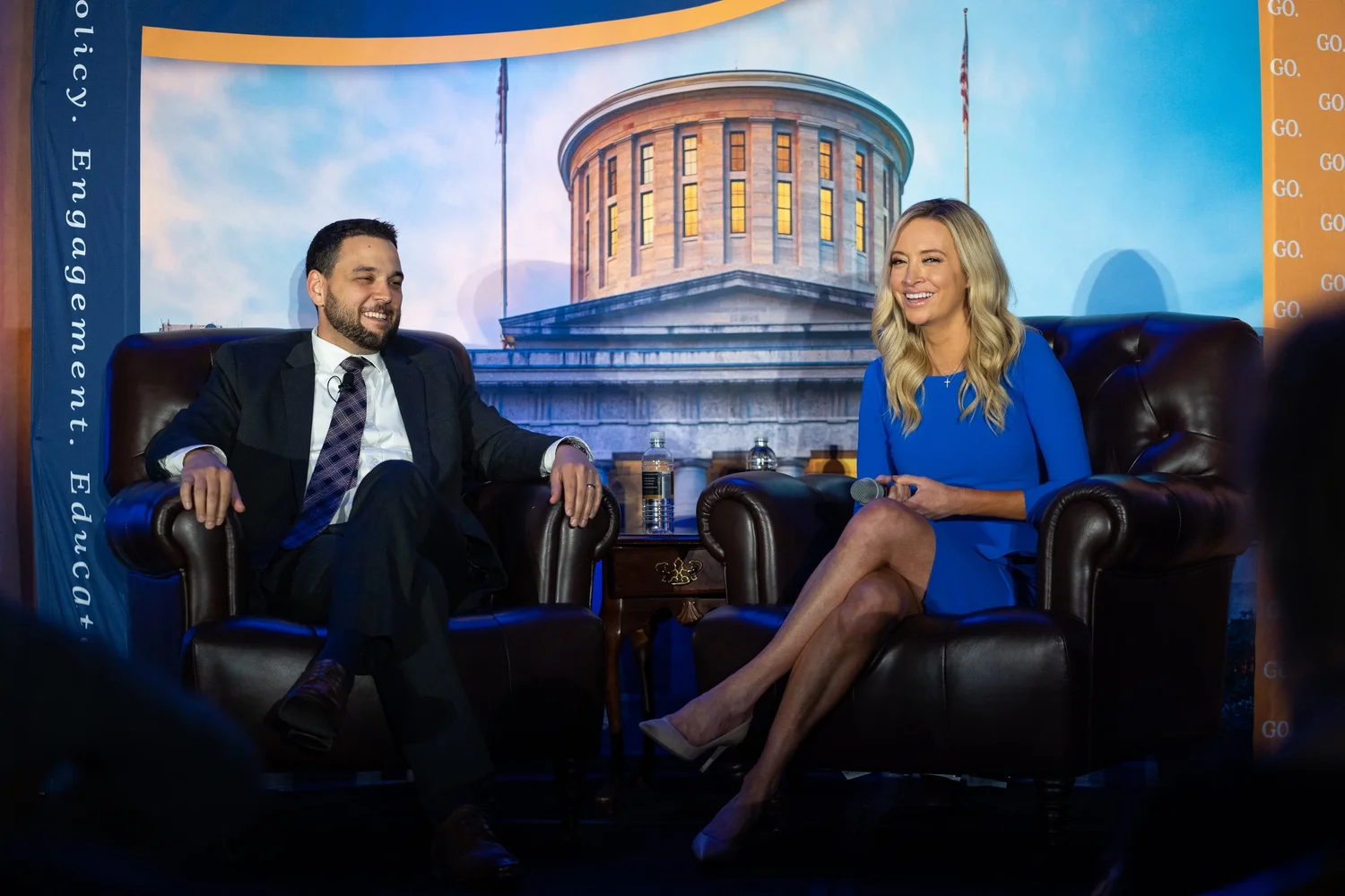 2021 Cincinnati Gala · Aaron Baer and Kayleigh McEnany