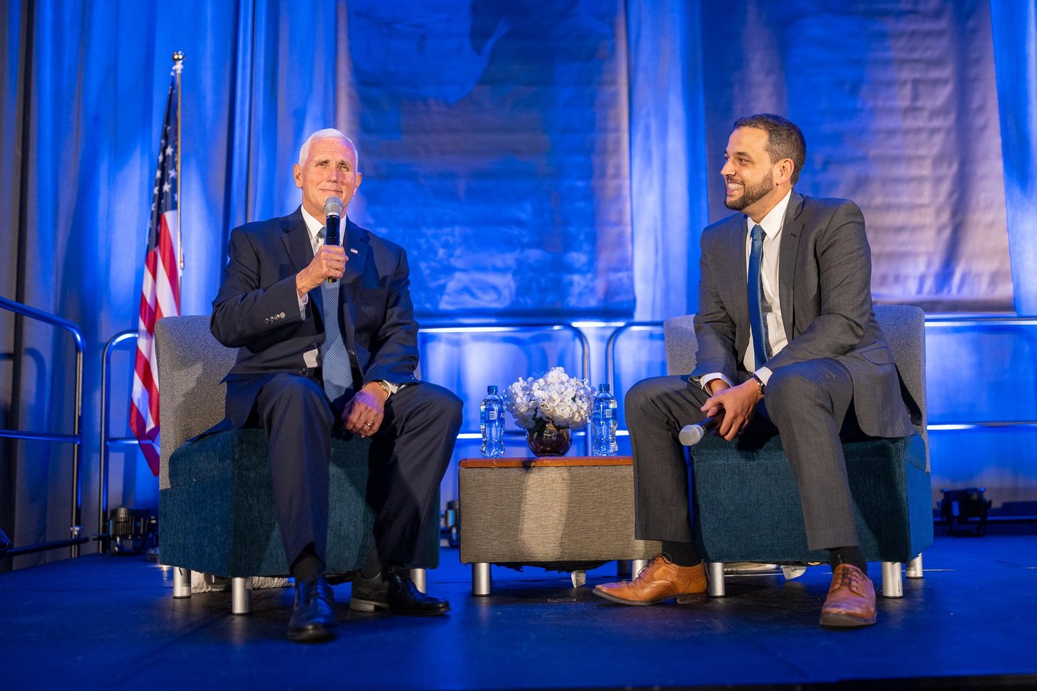 2023 Cincinnati Gala · Mike Pence and Aaron Baer