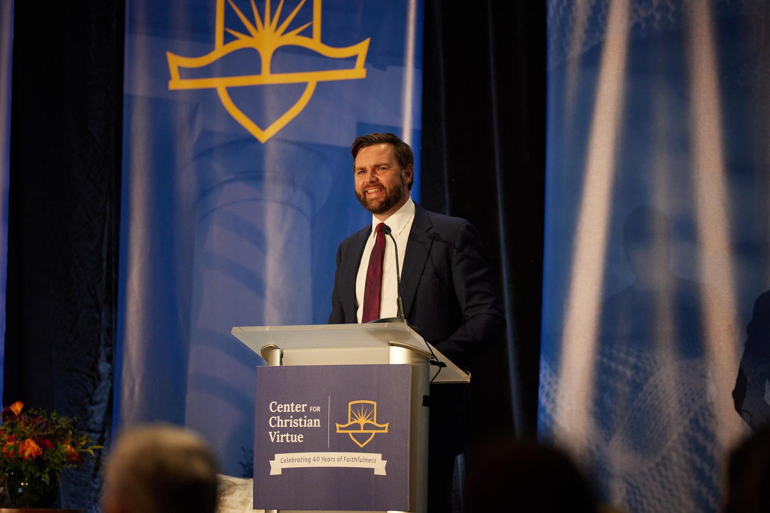 Cleveland Gala · Tucker Carlson and JD Vance